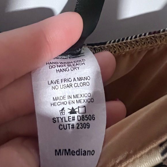 Upwork Plaid spaghetti double layer mini dress - Picture 3 of 4